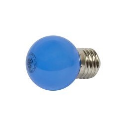Synergy 21 LED Retrofit E27 Tropfenlampe G45 blau 1 Watt für Lichterkette