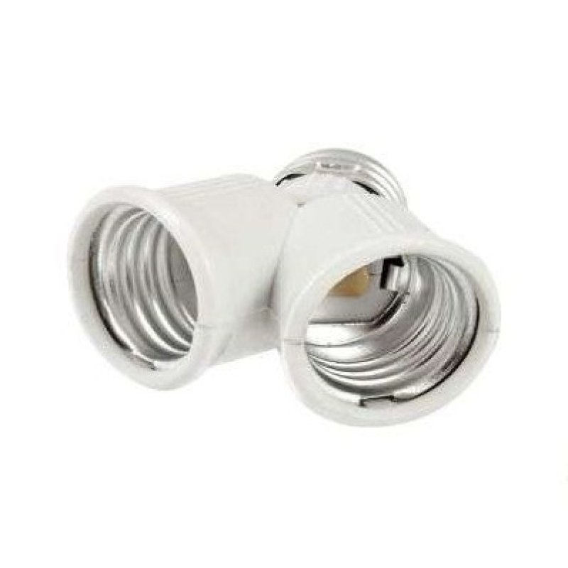 Synergy 21 LED Adapter für LED-Leuchtmittel E27-2*E27