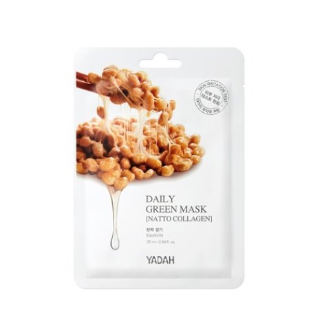 Yadah Daily Green Mask With Natto Collagen 25 Ml