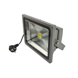 Synergy 21 LED Spot Outdoor Baustrahler 50W schwarzes Gehäuse - warmweiß V2