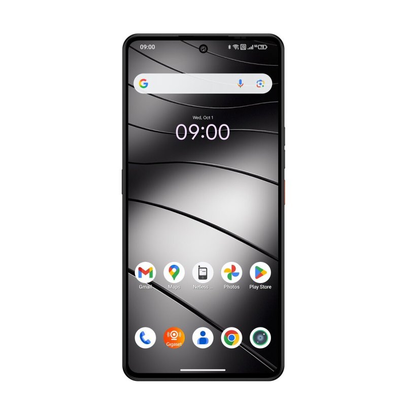 Gigaset GS6 PRO 16,9 cm (6.67") Double SIM Android 15 5G USB Type-C 8 Go 128 Go 5300 mAh Noir