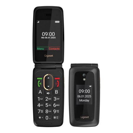 Gigaset GL795 7.11 cm (2.8") 142 g Black Senior phone