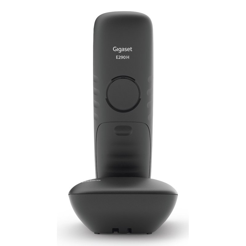 Gigaset E290A Téléphone analog/dect Identification de l'appelant Noir