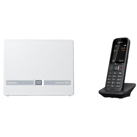 Gigaset N530 IP PRO S700H PRO Téléphone DECT Identification de l'appelant Anthracite