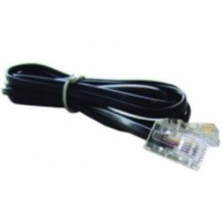 Unify RJ-45/RJ-45 câble de réseau Noir 6 m Cat6