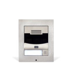 2N IP Solo video intercom system Nickel