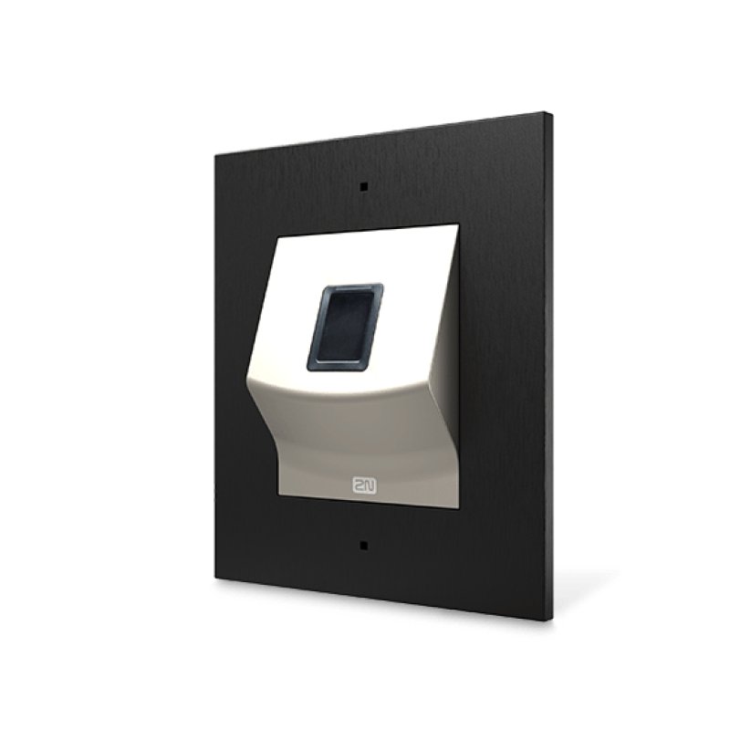2N 916031 lecteur d'empreintes digitales Noir, Nickel