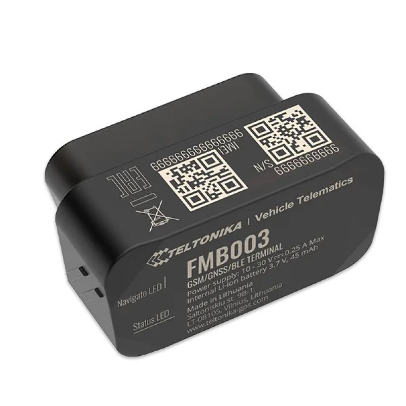 Teltonika · Tracker GPS · FMB003 · Fahrzeug · GNSS/GSM/BLE 4.0