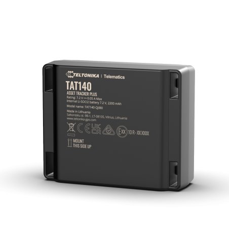 Teltonika 4G LTE Cat 1 asset tracker Universel Noir