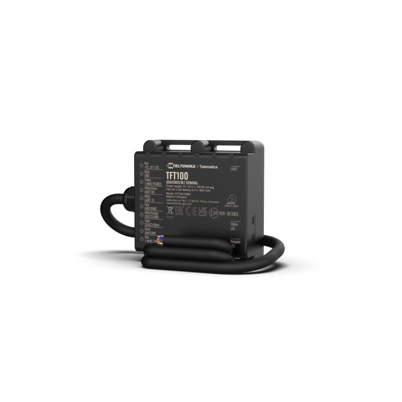 Teltonika · Tracker· TFT100· CAN Interface· E-Forklikt Plus· Motorcycle Black