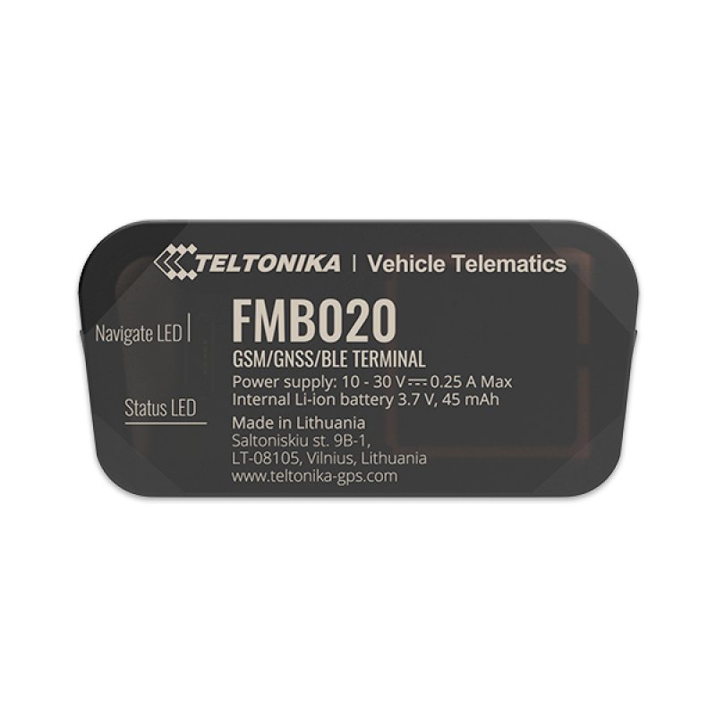 Teltonika FMB020 GPS tracker/finder Car Black