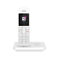 Telekom Sinus A12 Schnurlostelefon mit Anrufbeantworter - wei