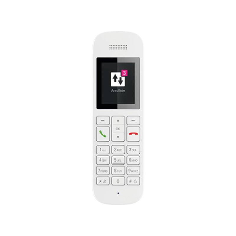Telekom Sinus A12 Analog/DECT telephone White