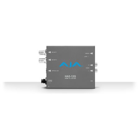AJA HA5-12G convertisseur de signal vidéo Convertisseur vidéo actif 4096 x 2160, -