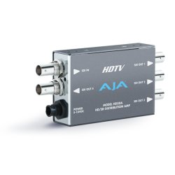 AJA HD5DA convertisseur de signal Gris, Acier inoxydable