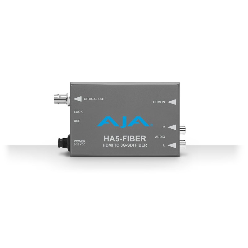 HA5-Fiber, Active Video Converter, Grey,