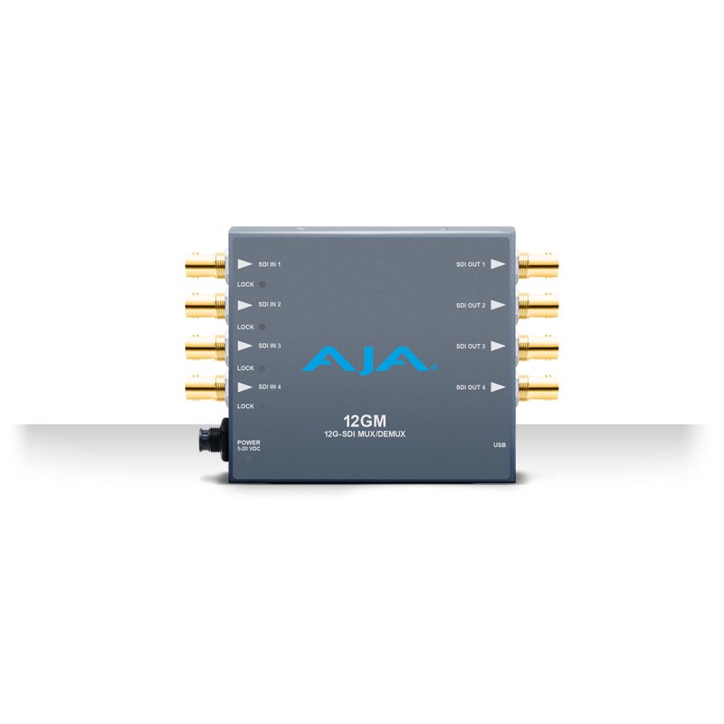 AJA 12GM convertisseur de signal vidéo 4096 x 2160 pixels