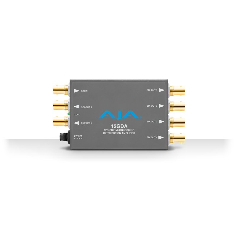 AJA 12GDA convertisseur de signal vidéo Convertisseur vidéo actif
