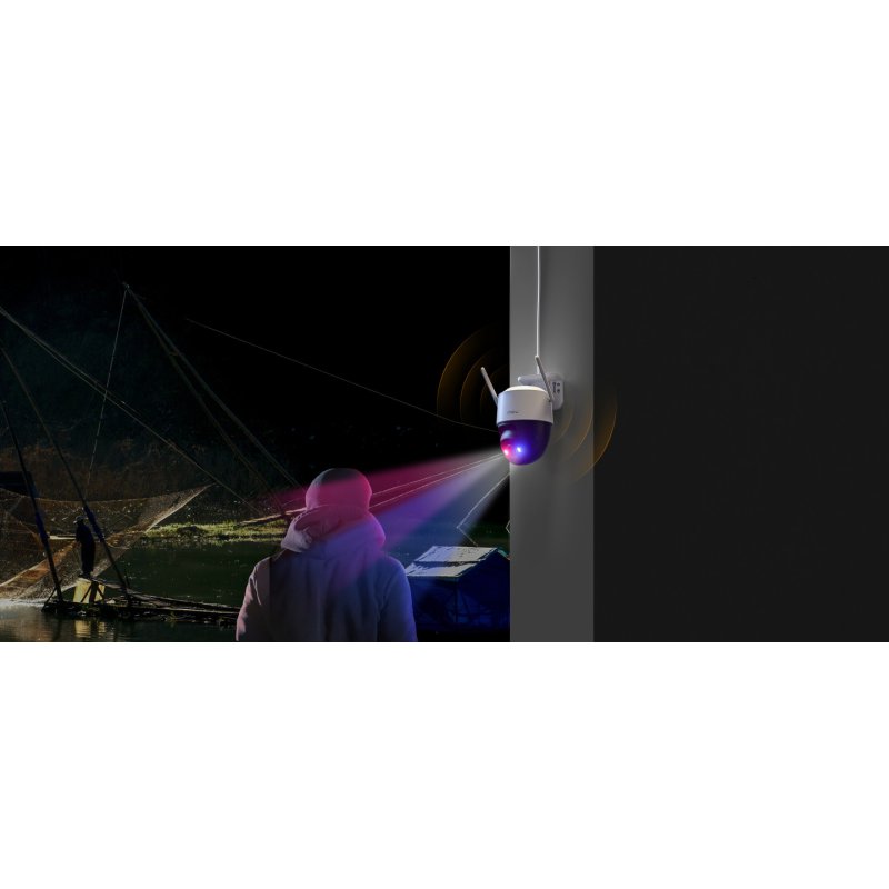 Imou Cruiser SC 4G 3MP Sphérique Caméra de sécurité IP Extérieure 2304 x 1296 pixels Plafond/mur