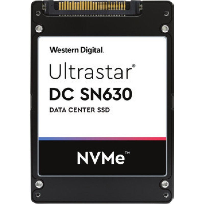 2,5" 3.84TB WESTERN DIGITAL ULTRASTAR SN630 6,4cm 2,5Zoll 7.0MM PCIe TLC WUS3BA138C7P3E3