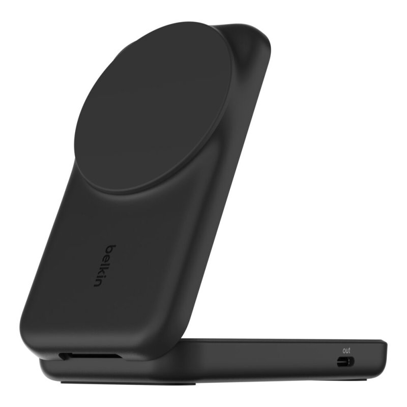 Belkin Qi2 Fitness tracker, Headphones, Smartphone, Smartwatch Black USB Wireless charging Fast charging Indoor