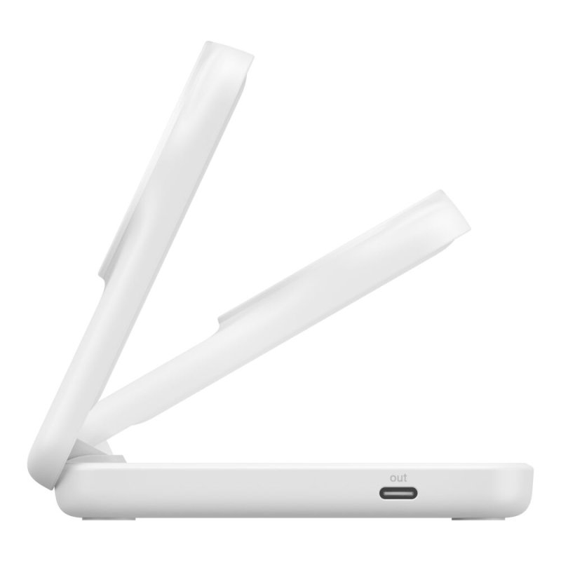 Belkin Qi2 Fitness tracker, Headphones, Smartphone, Smartwatch White USB Wireless charging Fast charging Indoor