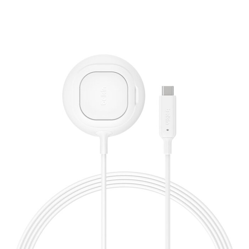 Belkin UltraCharge Ladepad Qi2 25W mit Standfu wei WIA013hqWH