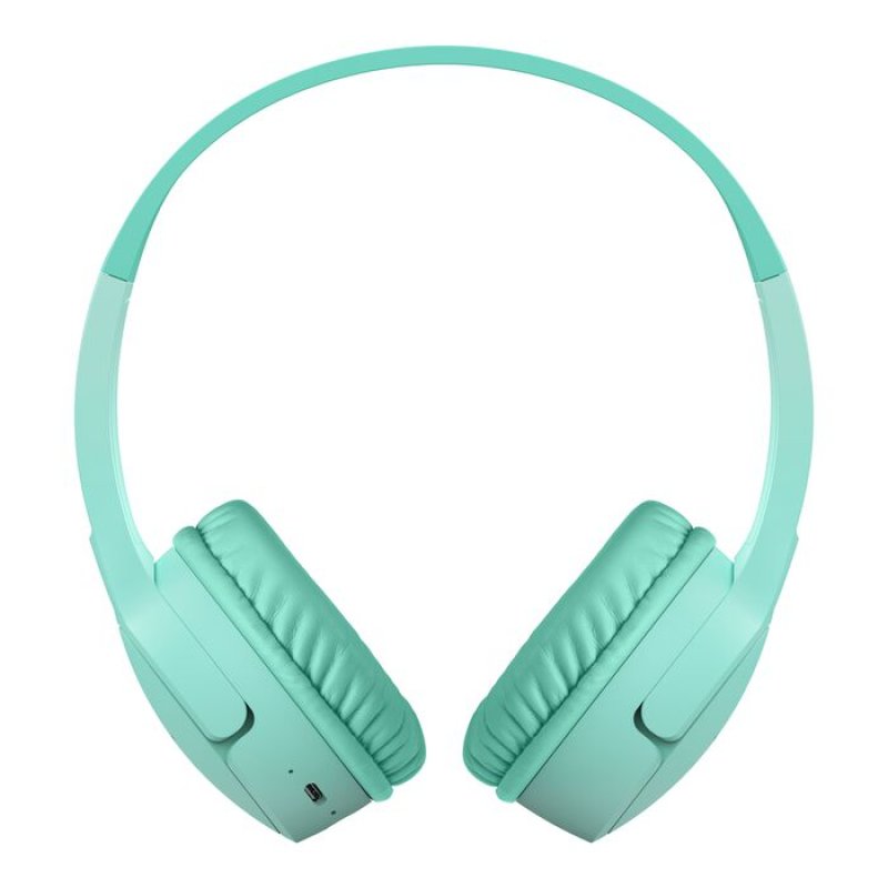 Belkin SoundForm Mini Casque Avec fil &sans fil Arceau Appels/Musique Bluetooth Couleur menthe