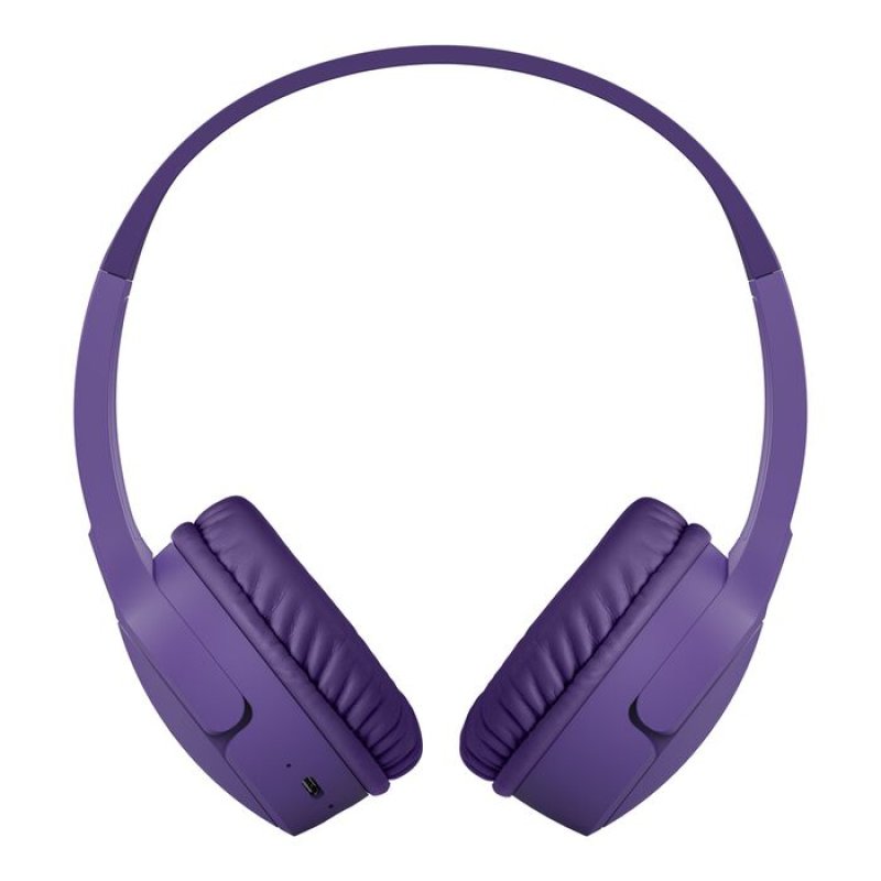 Belkin SoundForm Mini Casque Avec fil &sans fil Arceau Appels/Musique Bluetooth Violet