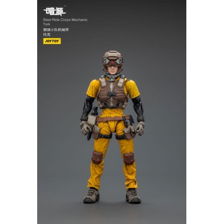 Steel Ride Corps Dark Source Action Figur Mechanic Tork 7 cm