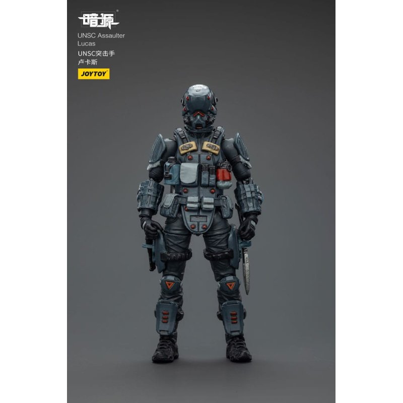 UNSC Dark Source Action Figur Assaulter Lucas 7 cm