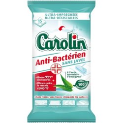 Carolin Antibacterial Floor Wipes