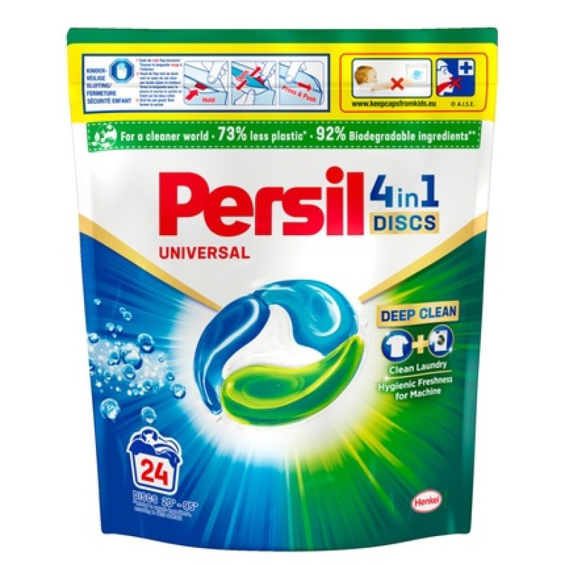 Persil Laundry Detergent Discs Universal 24 Pieces