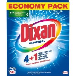 Dixan Washing Powder Universal 58 Washes 319 Kg
