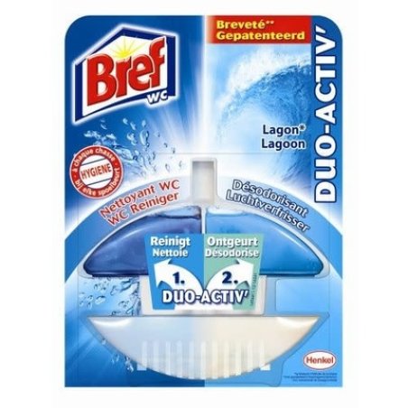 Bref Wc Block Duoactiv Starter Kit 50ml Lagoon