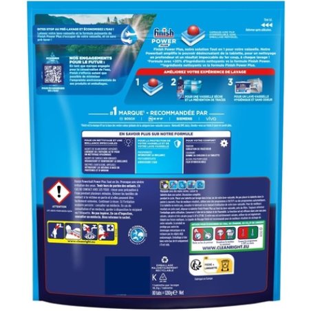 Finish Power Dishwasher Tablets Clean and Shine in Every Wash