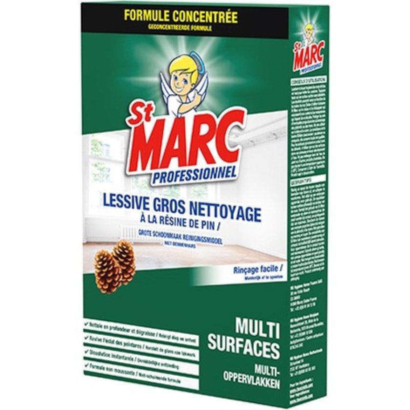 St Marc Professionnel Heavy Duty Laundry Detergent Strips - Degreases and Cleans