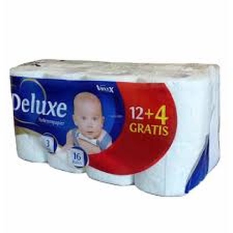 Shmidt Group Deluxe Toilet Paper A16 3ply White De 4