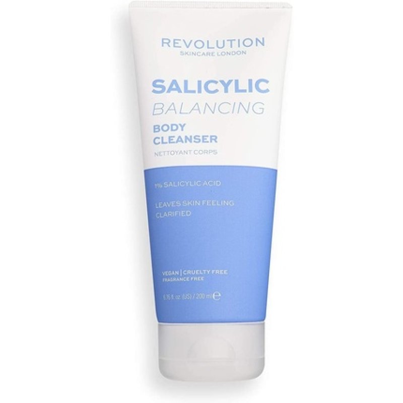 Revolution Salicylic Balancing Makel Cleanser 200ml Translucent