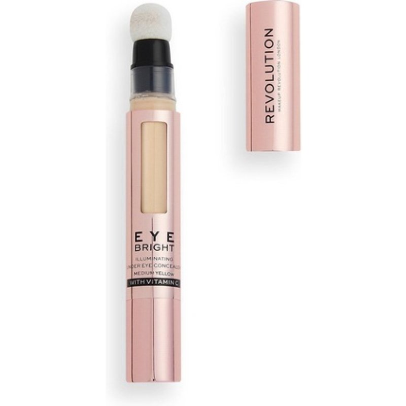 Makeup Revolution - Eye Bright Concealer - Medium Yellow