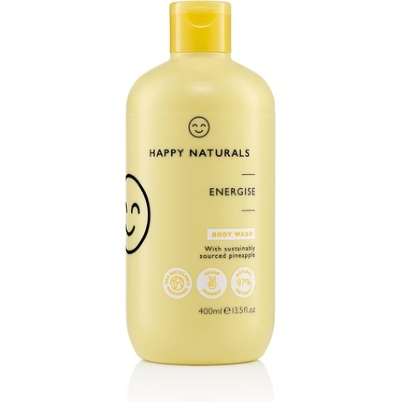 Happy Naturals Energizing Body Wash 400ml