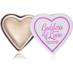 Makeup Revolution I Heart Makeup Blushing Hearts Highlighter Golden Goddess