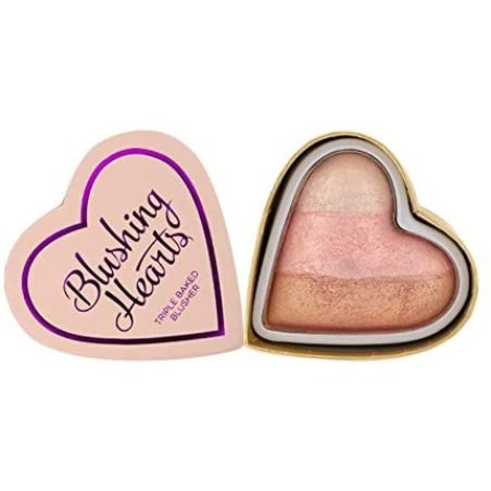 I Heart Revolution - Blushing Hearts Triple Baked Blusher - Iced Hearts