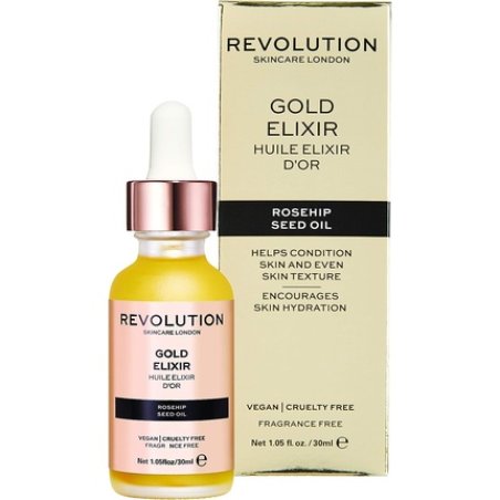 Revolution Skincare London Gold and Rosehip Seed Oil Nourishing Oil 30ml