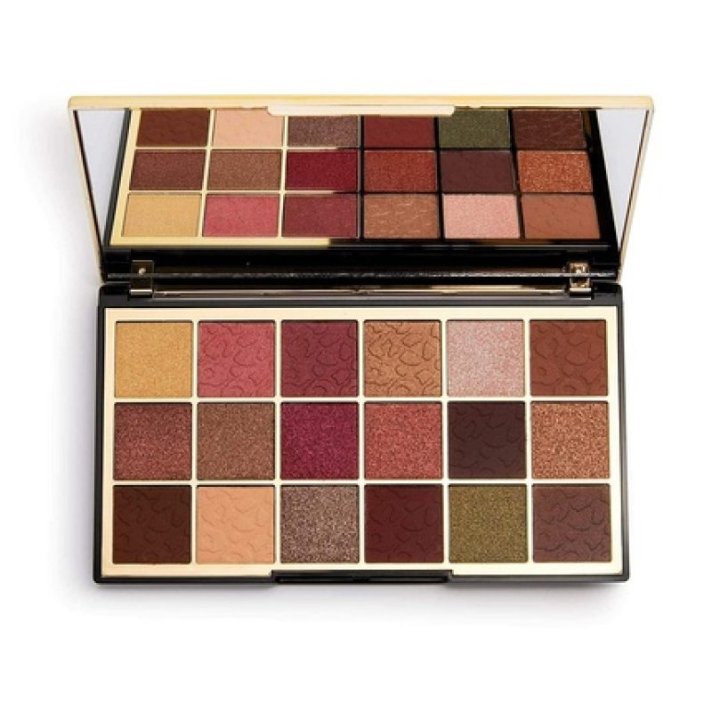 MakeUp Revolution Wild Animal Courage Palette 18g - Brown, Copper, and Burgundy Shades