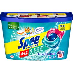Spee Laundry Detergent Capsules Power Fresh Kick 18 Liters
