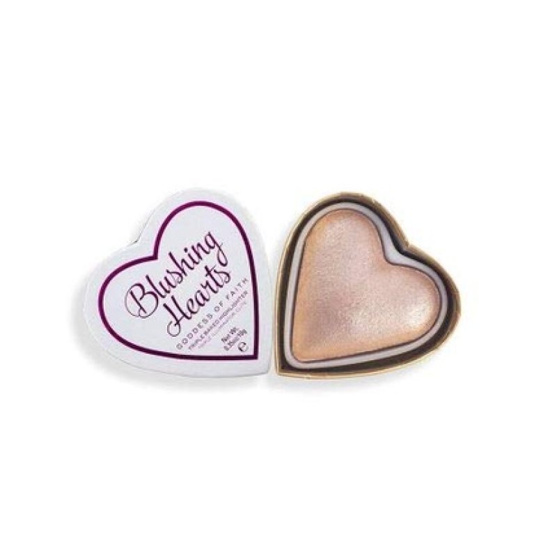 I Heart Revolution Blushing Hearts Highlighter Goddess Of Faith