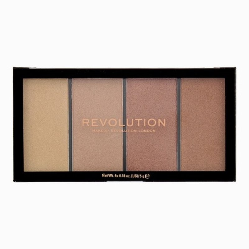 Revolution Reloaded Lustre Lights Heatwave Highlighting Palette 4 X 5g