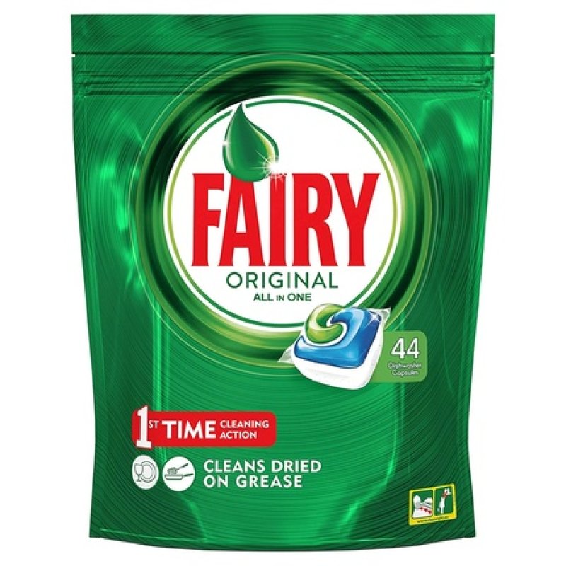 Fairy Original All In 1 Dishwasher Capsules 44 Unidad Paquete De 1