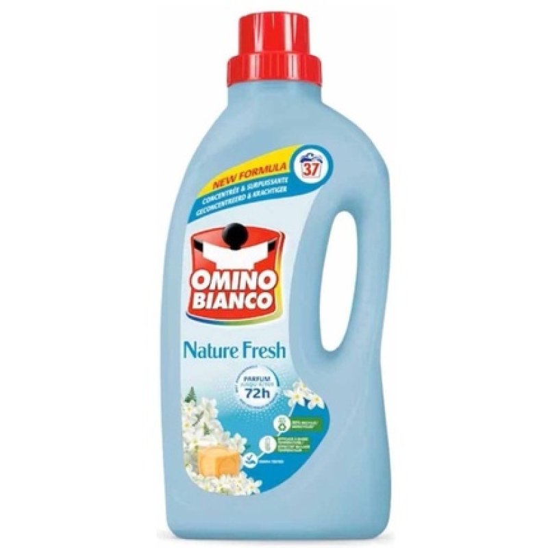 Omino Bianco Naturally Fresh Laundry Detergent For Colored Laundry 37 Washes
